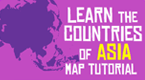  Asia  Tutorial - Learn the countries of Asia